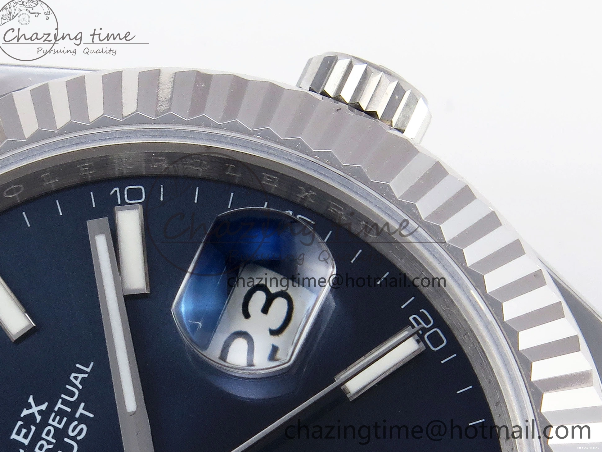 0121 DateJust 41mm 126334 904 SS ARF 1:1 Best Edition Blue Dial Sticks Markers on Jubilee Bracelet SH Unique 1864